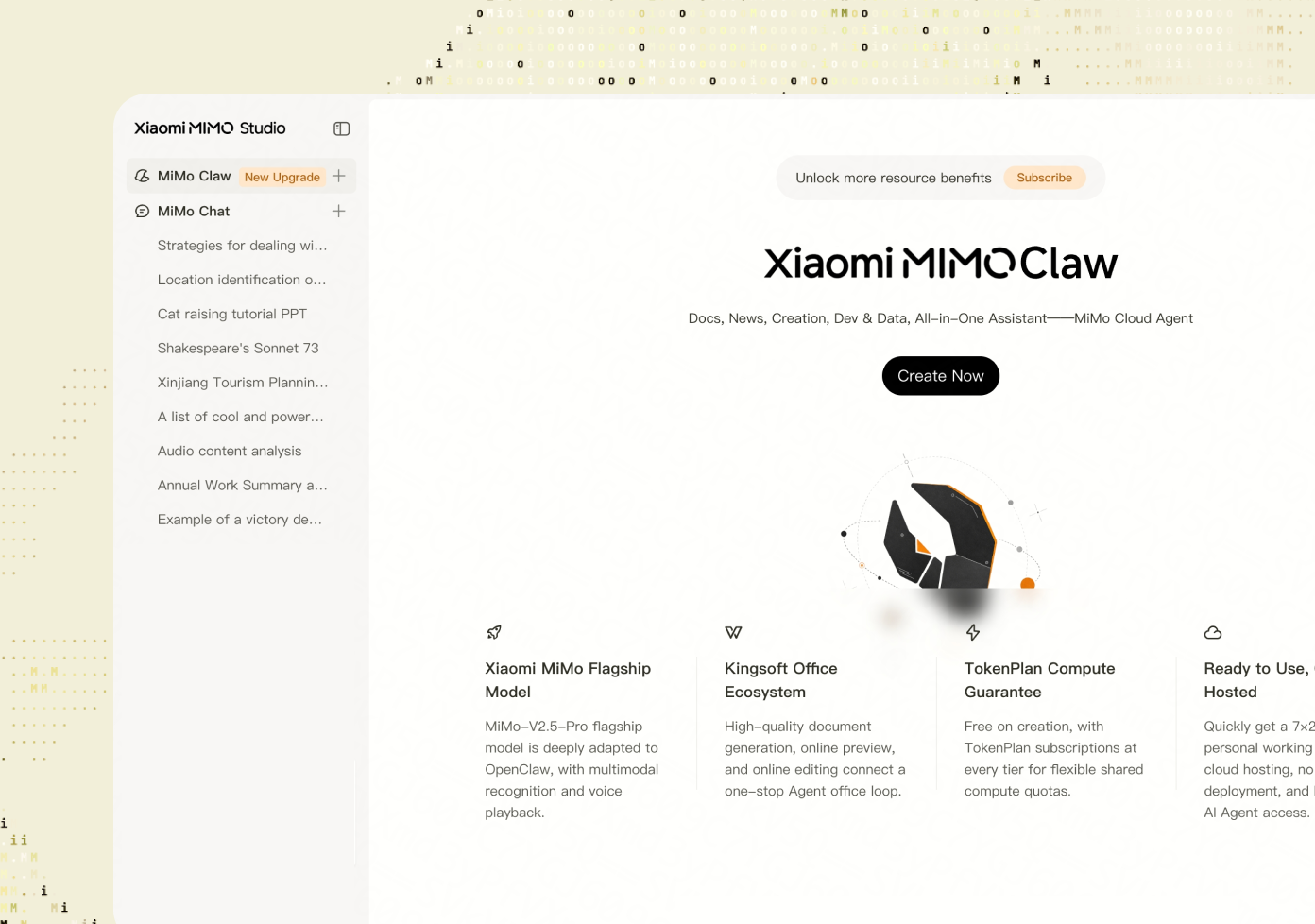 Xiaomi MiMo Claw
